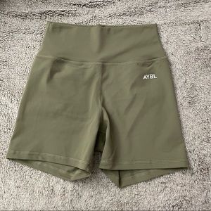 AYBL Core Shorts in “Olive”